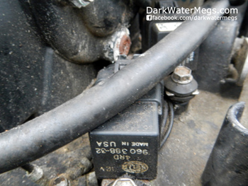 Broken motor on dark water megs diving boat