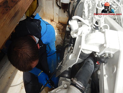 Working on motor